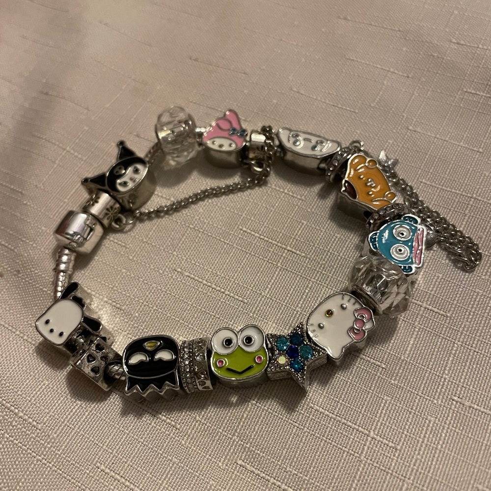 Saniro charm bracelet